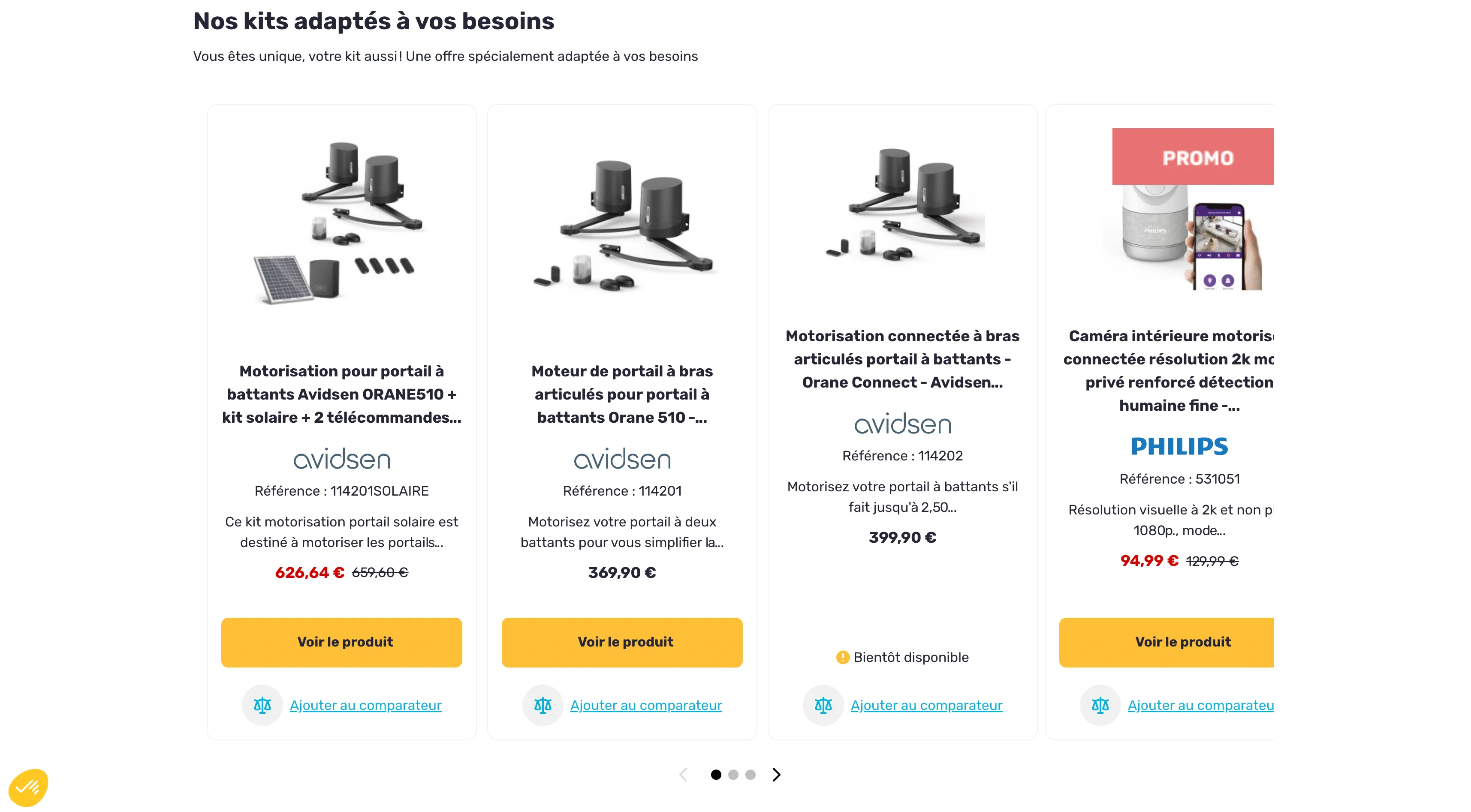 Maisonic - Site E-commerce Domotique - Screenshot 3